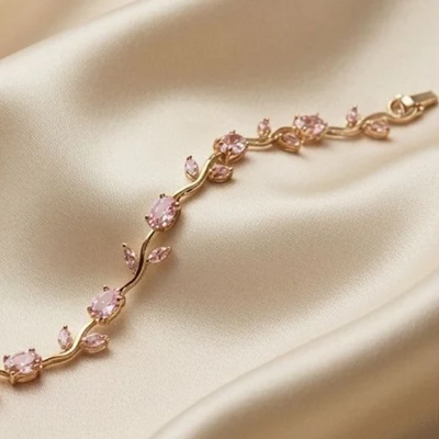 Tulip Bracelet, Pink