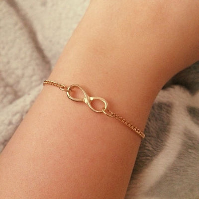Infinity Set, Necklace and Bracelet