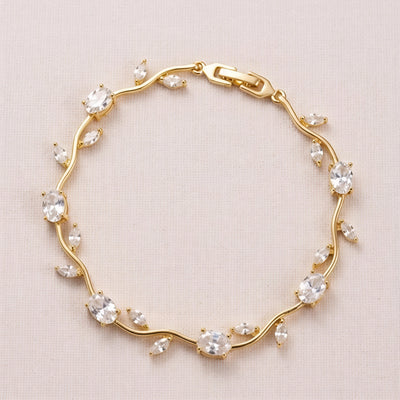 Tulip Bracelet, White